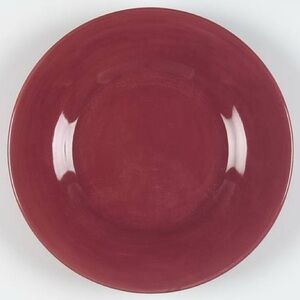 Pottery Barn “Sausalito Merlot” Ceramic Plate